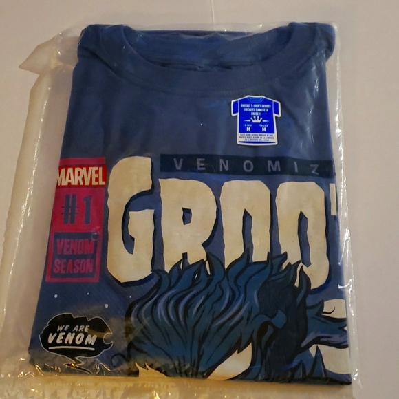 Funko Pop Venomized Groot Medium T-Shirt - Picture 1 of 4